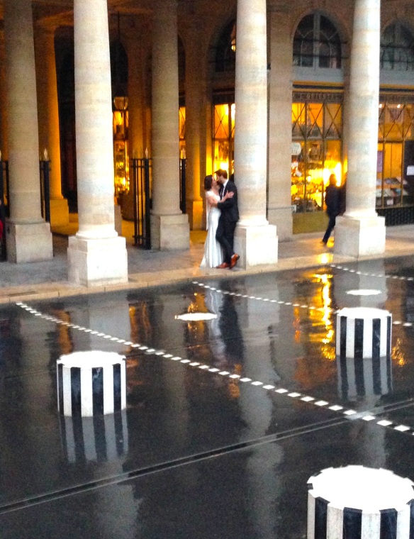 colonne  di Buren al Palais Royal